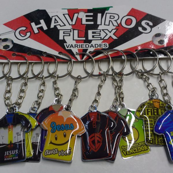 Chaveiro Chapinha camiseta