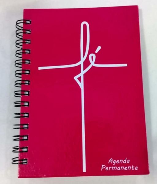 Agenda fé Cruz rosa